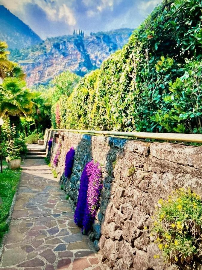 Appartamento Peppino Mit Seeblick Und Pool 加尔达湖滨 外观 照片